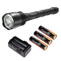 Trustfire ไฟฉาย LED TR-3T6  6000Lm 3x CREE XM-L T6 + ที่ชาร์ตถ่าน + ถ่านชาร์ต 3 ก้อน