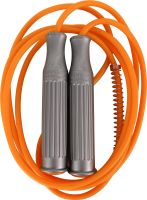 SPORTLAND 303 เชือกไนล่อน สำหรับผู้ใหญ่ Jump Rope WithSpring SPL NCL7mm. L305cm. PTM - Orange