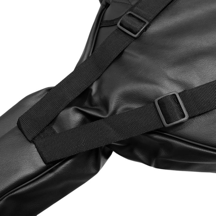 paramount-กระเป๋ากีตาร์เบสโปร่ง-หนังเทียมบุฟองน้ำ-รุ่น-tn49ab-black-กระเป๋ากีตาร์เบสโปร่งไฟฟ้า