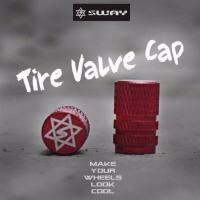 จุ๊บลมอลูมิเนียม Sway Tire Valve  Cap