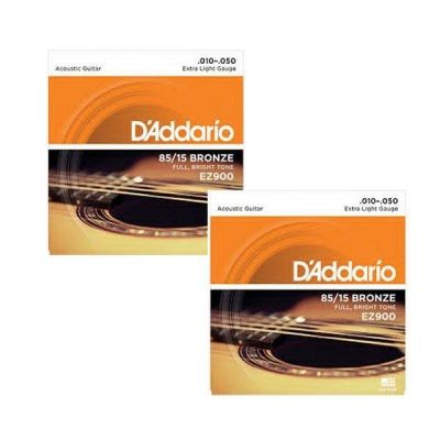 Daddario สายกีต้าร์โปร่ง Acoustic Guitar String รุ่น EZ-900 (Pack of 2)