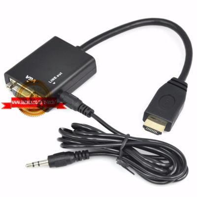 hdmi Converter TO VGA (AUDIO) Cable 20cm