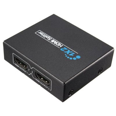 HDMI Splitter 2 Port (สีดำ)