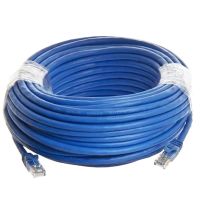 Link Cable CAT5 สายแลน เข้าหัวสำเร็จรูป 50 เมตร (สีน้ำเงิน)