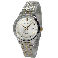 SEIKO Neo Classic นาฬิกาข้อมือผู้หญิง สายสแตนเลสทอง รุ่น SUR793P1 สี 2 กษัตริย์