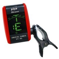 ENO จูนเนอร์ ตั้งสาย กีตาร์ ดิจิตอล Digital Clip Tuner Guitar ET-36 (Red)