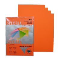 กระดาษ สี สเปคตรา Spectra Color Paper A4 160g. (10 แผ่น) 12 ชุด  - Saffon