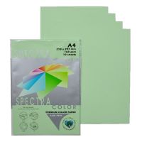 กระดาษ สี สเปคตรา Spectra Color Paper A4 160g. (50 แผ่น) 6 ชุด - Lagoon
