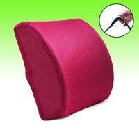 New เบาะรองหลัง รองนั่ง ที่พิงหลัง Memory foam แท้ ผ้าตาข่าย Premium Mesh fabric back cushion pink รุ่น CSA10 สีชมพู