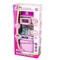 ProudNada Toys ของเล่นเด็กชุดครัวมินิ(สีชมพู) CHAOFENG TOYS MY MODERN KITCHEN PLAYSET NO.5601.