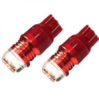 หลอด LED ไฟเบรคแดงกระพริบ เสียบใหญ่ T20 SUPER LED แสงสีแดง 1 คู่ ( FLASH RED ) 84-racing