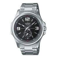 นาฬิกา รุ่น CASIO นาฬิกาข้อมือผู้ชาย สายสแตนเลส รุ่น MTP-E112D-1A  - Silver (ประกันCMG) จากร้าน MIN WATCH