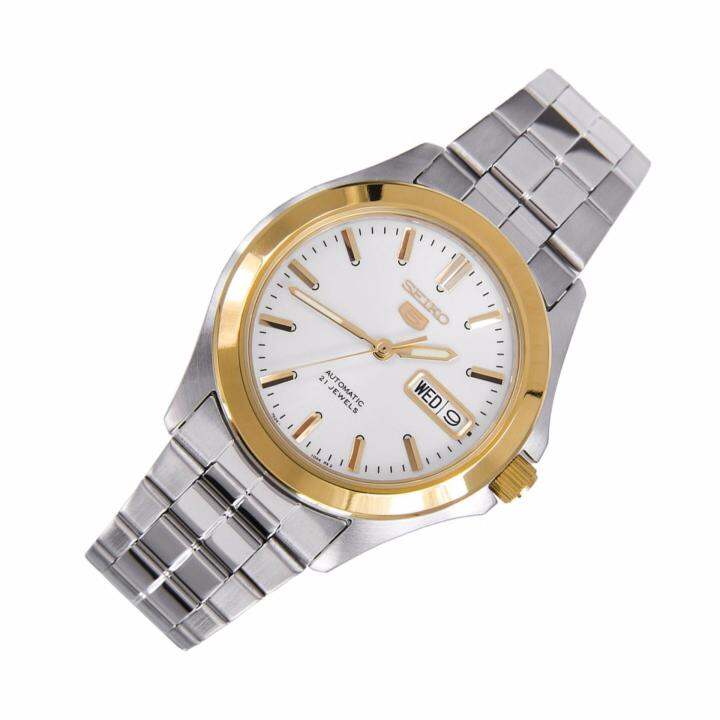 seiko-5นาฬิกาข้อมือผู้ชายautomatic-watch-snkk96k1-silver-silver