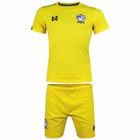 เสื้อพร้อมกางเกงเด็ก ทีมชาติไทย WA-17FT10KSET-YY (สีเหลือง)