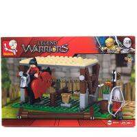 ProudNada Toys ของเล่นเด็กชุดตัวต่อเลโก้นินจาอัศวิน Sluban LEGEND WARRIORS 129 PCS B061111