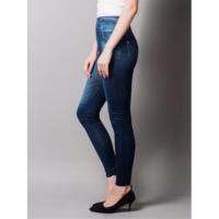 กางเกงเลคกิ้ง Slim n Lift Caresse Jeans : สีน้ำเงิน