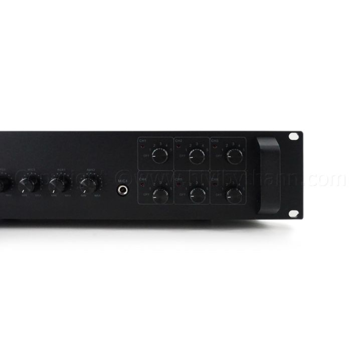 hivi-swans-ap-240-เครื่องขยายเสียง-6-zone-mixer-amplifiers-ขนาด-240วัตต์-100v-line