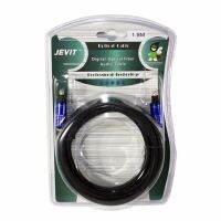 JEVIT 1.8M Digital Optical Fiber Audio Cable สายถัก ความยาว 1.8 เมตร