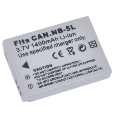 For Canon แบตเตอรี่กล้อง รุ่น NB-5L Replacement Battery for Canon (0009)