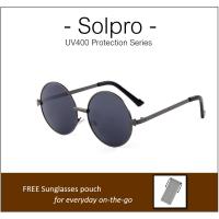 Solpro Classic แว่นกันแดด แว่นแฟชั่น UV Protection 400 เลนส์กลม