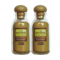 SandalHarvest ไม้จันทน์ Sandalwood Powder (Premium) ไม้หอมแก่นจันทร์ ผงไม้จันทร์หอม หอมอโรม่า แท้ 100% (แบบพิเศษ) ไม่มีน้ำหอม ไม่ไส่สี ไร้สารเคมี 90 g.