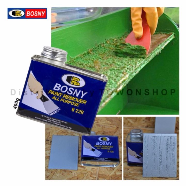 bosny-น้ำยาลอกสี-บอสนี่-paint-remover-all-purpose-ขนาด-400-กรัม