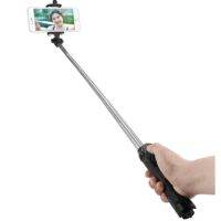 iRemax Selfie Sticks ไม้อเนกประสงค์เซลฟีบลูทูธ+ขาตั้งเป็นโมโนพ็อ (สีดำ)