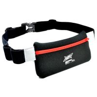 SPORTLAND กระเป๋า สะพาย คาดเอว วิ่ง Running SPL Neoprene Waist S/Pouch WB01 RD zip