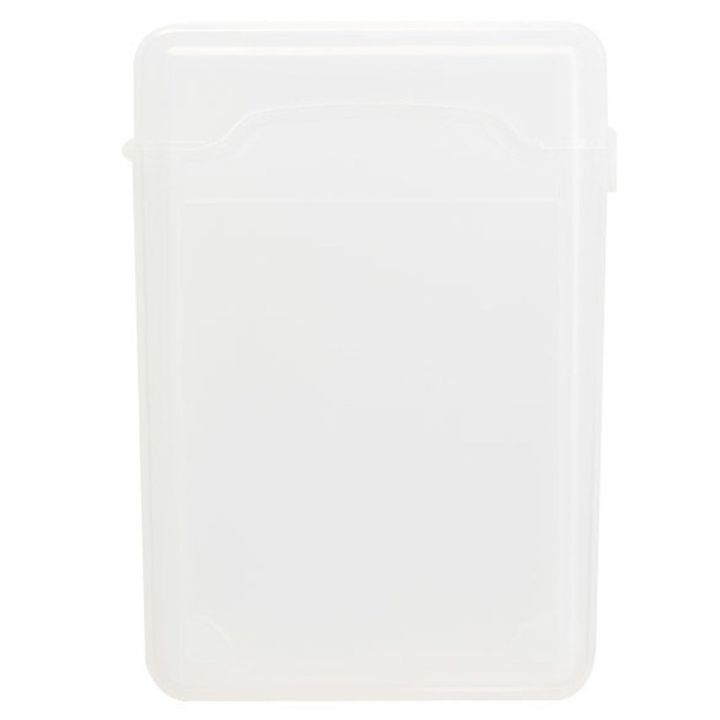 3.5Inch Full Case Protector Storage Box for Hard Drive IDE SATA Compact(สีขาว)