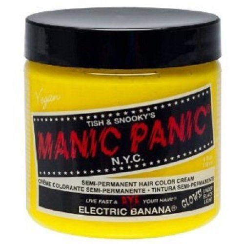 Manic Panic classic cream semi permanent hair color cream 118 ml (Electric banana)