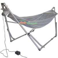 Auto Hammock เปลไกวเด็กอัตโนมัติแบบเปลญวนใหญ่สีบลอนด์กับมอเตอร์ Vinanoi 80 Kg.