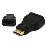 หัวแปลง adapter mini hdmi male To hdmi female converter-int