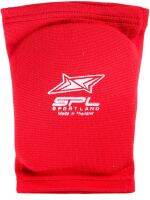 SPORTLAND สนับเข่า มีฟองน้ำ Knee Pad W/Sponge 4020 - Red 1 อัน