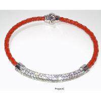 Mani Jewelry สร้อยข้อมือ Lucky Red  ประดับด้วย CZ ขนาด  15 cm.