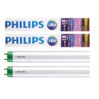 หลอดไฟLEDฟิลลิป์  LEDซุปเปอร์ philipsEcoFitT8 10Wขนาดหลอดสั้น60เซน 2หลอด