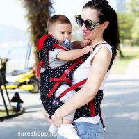 เป้สะพายเด็กเล็ก เป้อุ้มทารก เป้อุ้ม Baby Carrier สีน้ำเงินกรม ลายดาว รุ่นขายดี