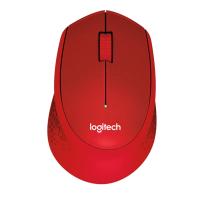 Logitech Wireless Mouse Silent Plus M331 ลอจิเทค เม้าส์ไร้สาย ปุ่มเงียบ - Red (สีแดง) รับประกัน 1 ปี