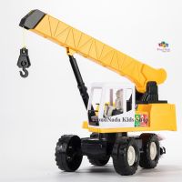 ProudNada Toys ของเล่นเด็กรถเครนฝาครอบมีลาน SKYRUNNER CONSTRUCTION  NO.814