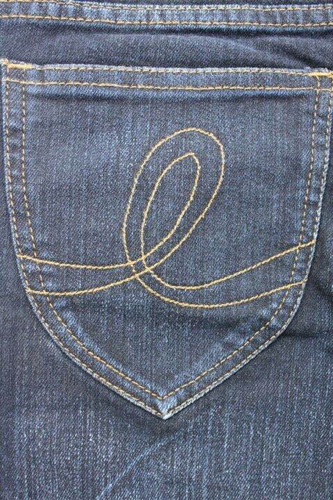golden-zebra-jeans-กางเกงยีนส์ขาเดฟ-ผ้ายืดสีน้ำเงินเข้ม