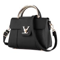 พร้อมส่งGood Fashionกระเป๋าสะพายข้าง กระเป๋าเป้ผ้าไนลอน V2- （Black）