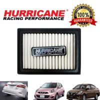 Hurricane 84-racing กรองอากาศ สเตนเลส nissan march ,Almera, Sylphy,B14 ,City1995-2000