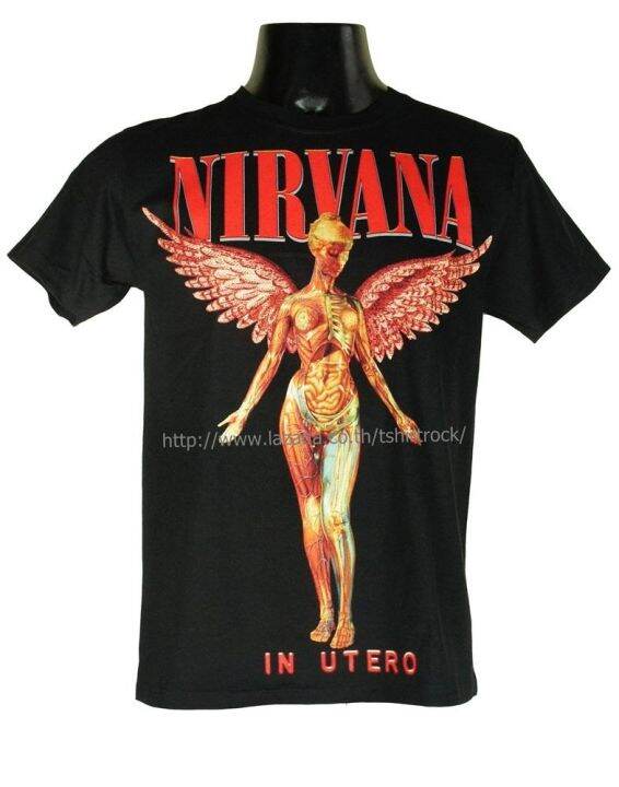 เสื้อวง-nirvana-เสื้อยืดวงดนตรีร็อค-เสื้อร็อค-nir1435-สินค้าในประเทศ