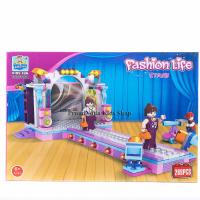 ProudNada Toys ของเล่นเด็กชุดตัวต่อเลโก้แฟชั่น QIAOLETONG Fashion Life STAGE 289 PCS TS20126A