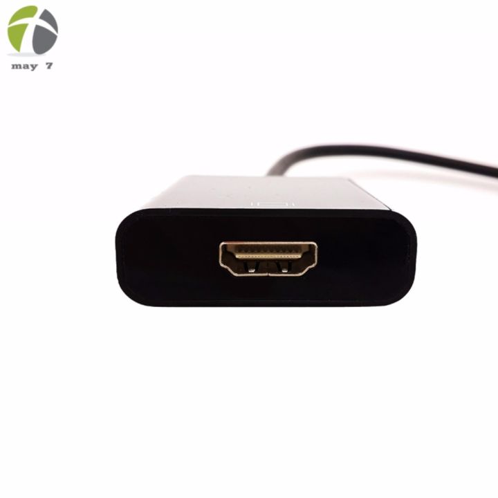 ใหม่ล่าสุด-ของแท้-มีรับประกันdisplay-port-dp-male-to-hdmi-female-converter-for-hdtv-black