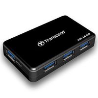 Transcend SuperSpeed USB 3.0 Hub Card Reader การ์ดอ่านหน่วยความจำ (TS-HUB3K)