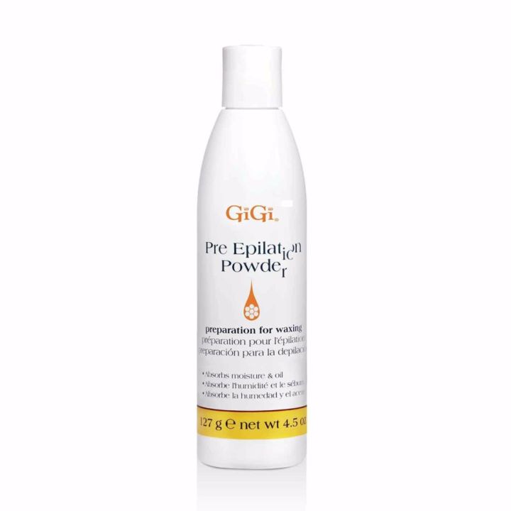 GiGi USA Pre Epilation Powder / แป้งฝุ่นดูดซับความมัน 4.5 oz