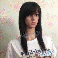 cala wigs ผมแท้100% รหัส 2041#1B ดำธรรมชาติ