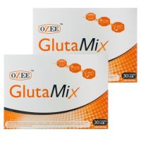 ** 2 กล่อง **Ozee Gluta Mix โอซี กลูต้า มิกซ์ (30 เม็ด) ** 2 กล่อง **