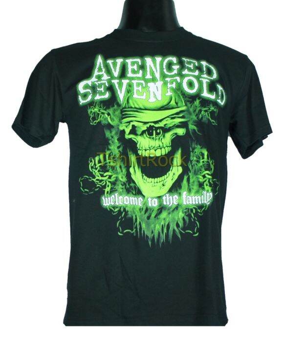 เสื้อวง-avenged-sevenfold-เสื้อยืดวงดนตรีร็อค-เสื้อร็อค-a7x1261-ส่งจาก-กทม