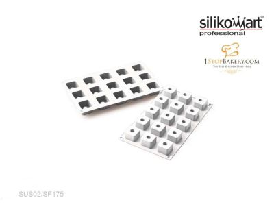 Silikomart Sus02/Sf175 Sushi Maki Silicone 35x35xh25 White / พิมพืซิลิโคน